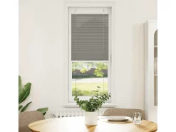 Estor plisado antracita 45x150 cm ancho tela 44,4 cm