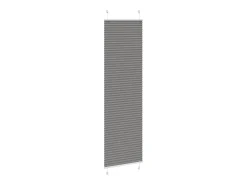 Estor plisado antracita 65x200 cm ancho tela 64,4 cm