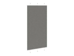 Estor plisado antracita 110x200 cm ancho tela 109,4 cm