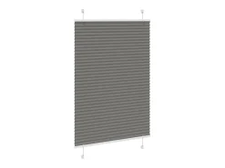 Estor plisado antracita 95x150 cm ancho tela 94,4 cm