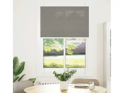 Estor plisado antracita 100x150 cm ancho tela 99,4 cm