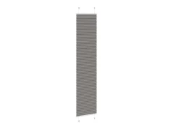 Estor plisado antracita 40x200 cm ancho tela 39,4 cm