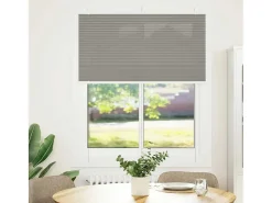 Estor plisado antracita 105x150 cm ancho tela 104,4 cm