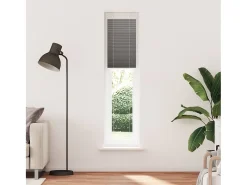 Estor plisado antracita 50x200 cm ancho tela 49,4 cm