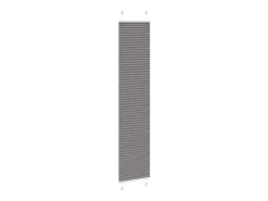 Estor plisado antracita 50x200 cm ancho tela 49,4 cm
