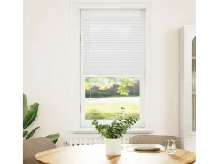 Estor plisado blanco 60x150 cm ancho tela 59,4 cm poliéster