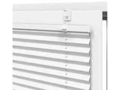Estor plisado blanco 55x100 cm ancho tela 54,4 cm poliéster