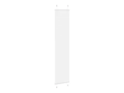 Estor plisado blanco 40x200 cm ancho tela 39,4 cm poliéster