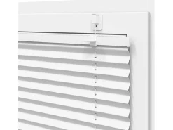 Estor plisado blanco 45x100 cm ancho tela 44,4 cm poliéster