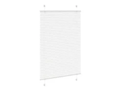 Estor plisado blanco 95x150 cm ancho tela 94,4 cm poliéster