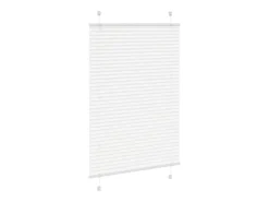 Estor plisado blanco 95x100 cm ancho tela 94,4 cm poliéster