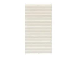 Estor plisado color crema 110 x 200 cm