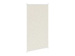 Estor plisado color crema 110 x 200 cm