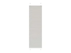Estor plisado gris claro 65x200 cm ancho tela 64,4 cm