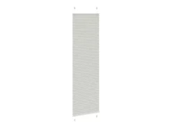 Estor plisado gris claro 60x200 cm ancho tela 59,4 cm