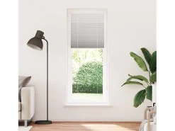 Estor plisado gris claro 75x200 cm ancho tela 74,4 cm