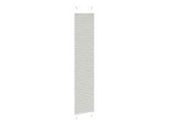Estor plisado gris claro 40x200 cm ancho tela 39,4 cm