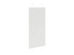 Estor plisado gris claro 60x150 cm ancho tela 59,4 cm
