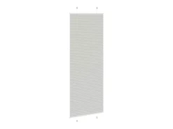 Estor plisado gris claro 70x200 cm ancho tela 69,4 cm