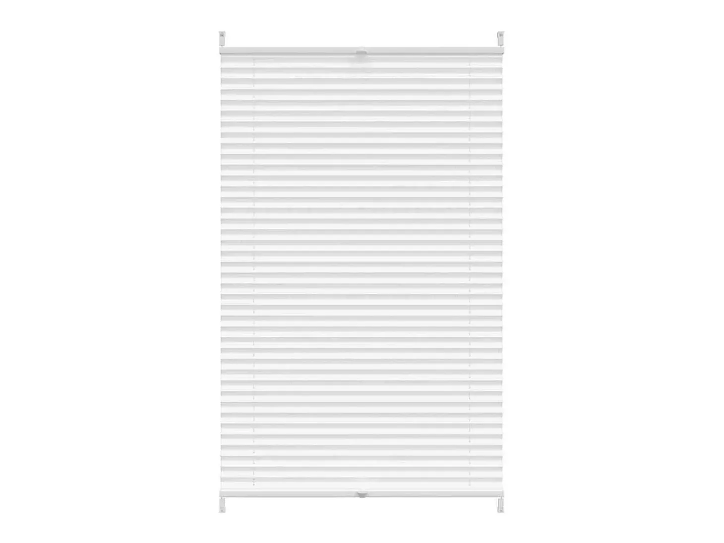 Estor plisado 80x100 cm Blanco