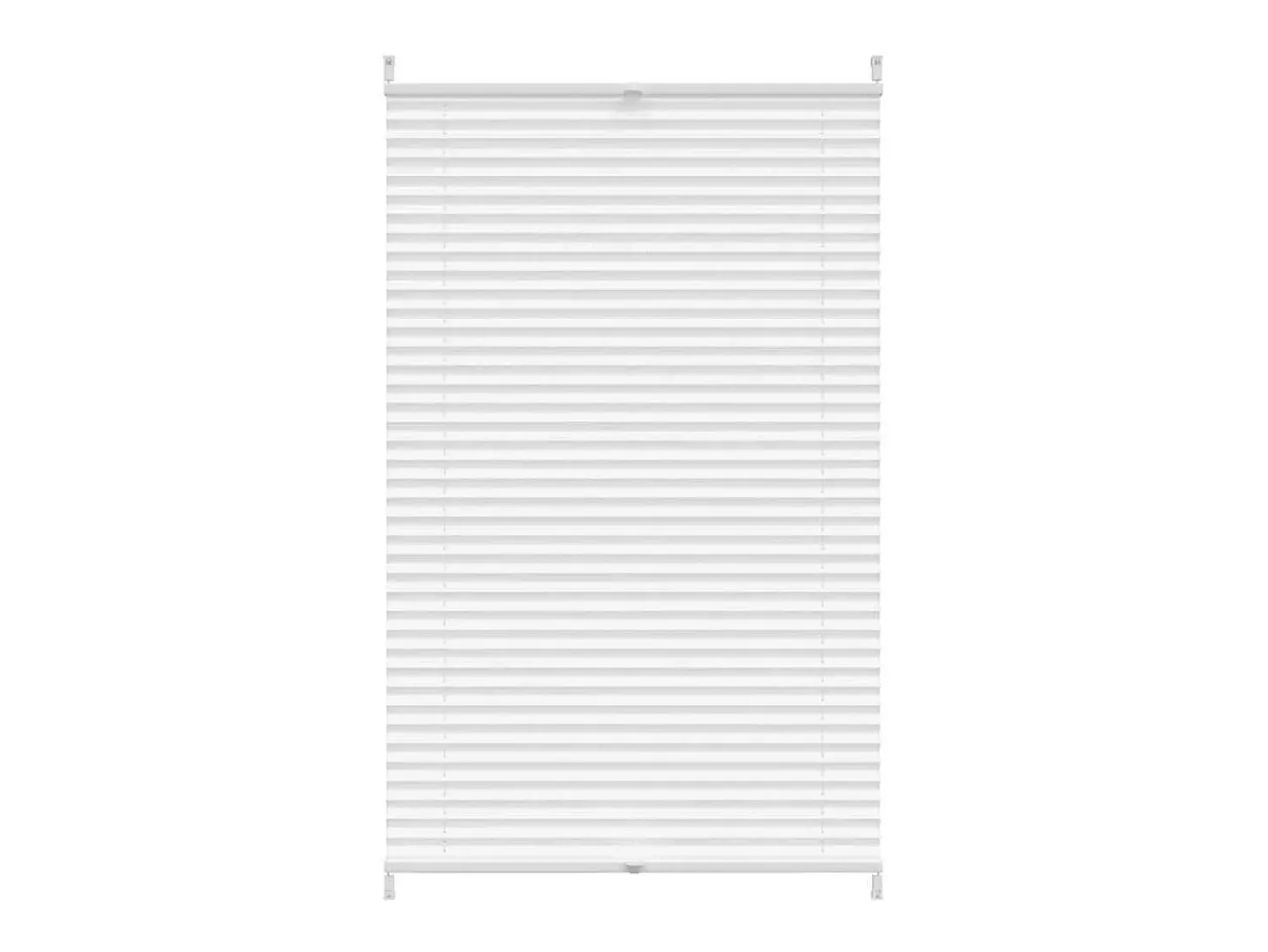 Estor plisado 90x100 cm Blanco