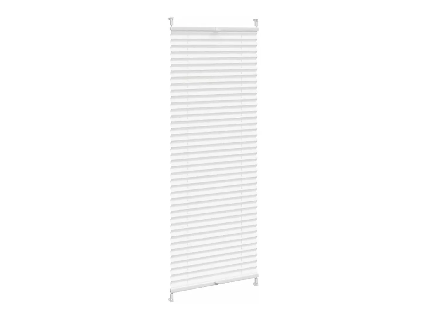 Estor plisado 50x100 cm Blanco