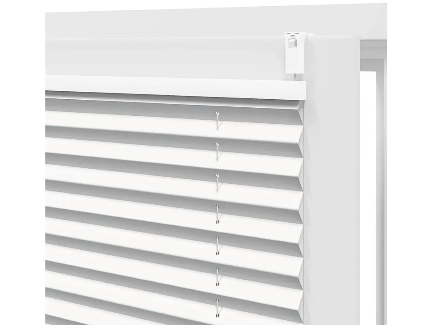 Estor plisado 40x100 cm Blanco