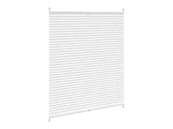Estor plisado 100x150 cm Blanco