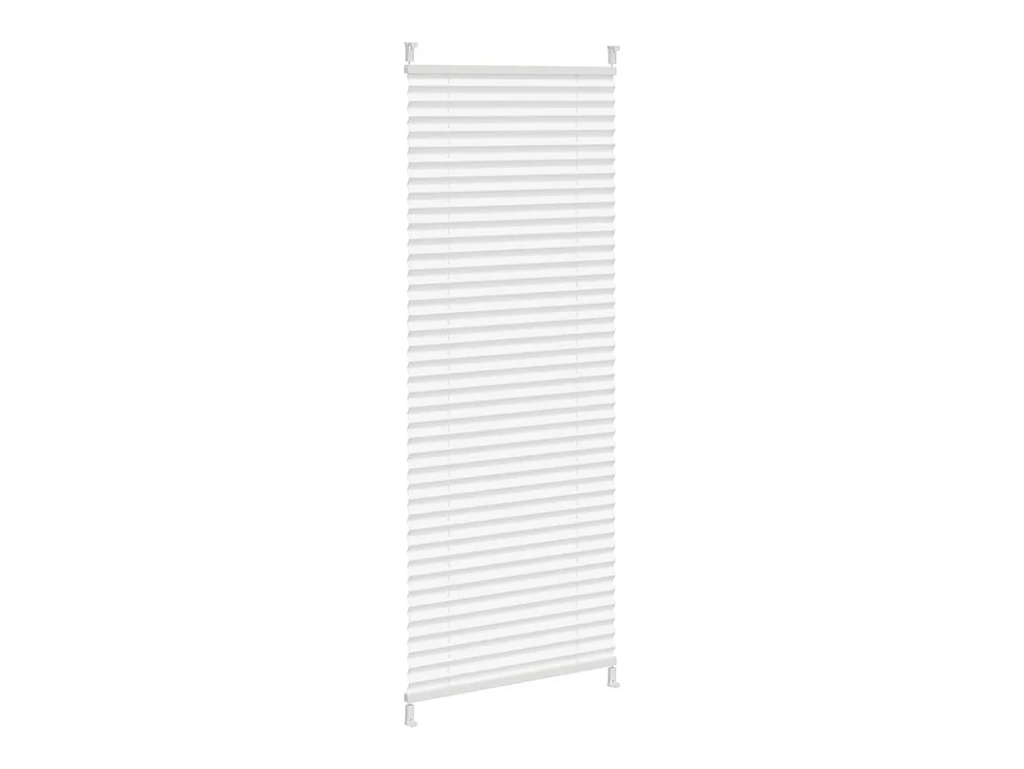 Estor plisado 60x125 cm Blanco