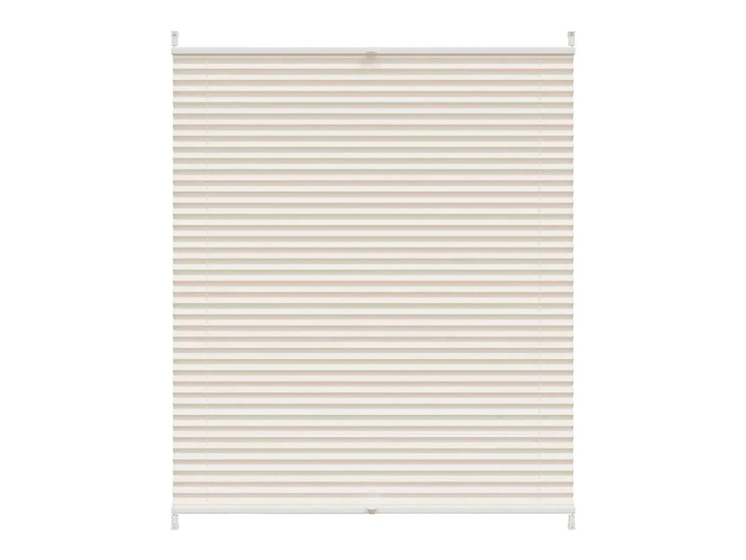 Estor plisado 110x150 cm Crema