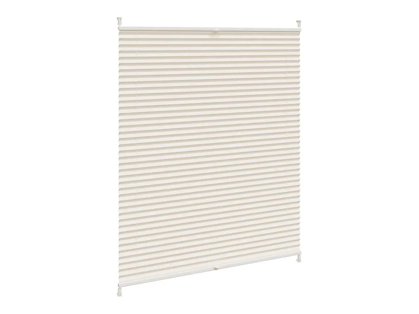 Estor plisado 110x150 cm Crema