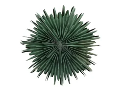Estrella de Navidad Sälen con colgante de papel ligero Ø60cm verde.