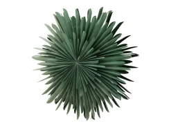 Estrella de Navidad Sälen con colgante de papel ligero Ø80cm verde.