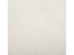 Everlyn Alfombra de pelo corto look escandinavo IZA crema 100x200 cm