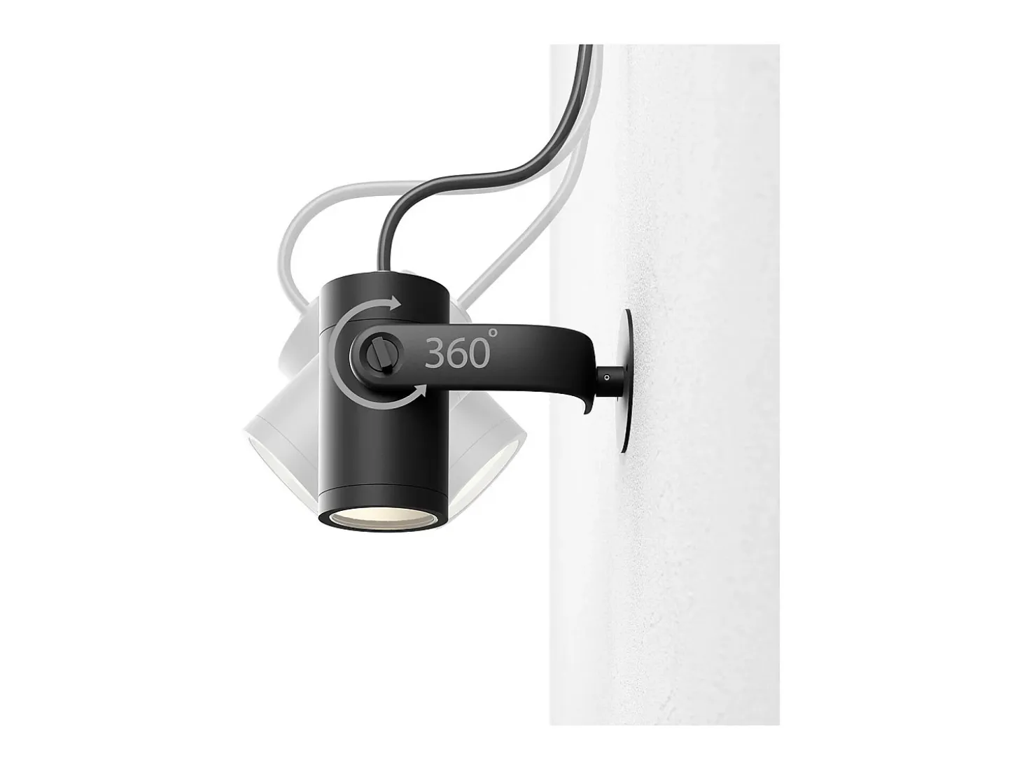 Extensión Foco Pincho White Color Lily 8W Hue Blanco