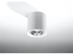 Faretti a plafone Applique in ceramica bianca GU10/ES111 Downlights de superficie Cermaic Aplique Blanco GU10 / ES111
