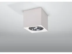 Faretti da parete in ceramica da superficie bianca GU10/ES111 Lámpara de pared Downlights de cerámica de montaje en superficie Blanco GU10 / ES111