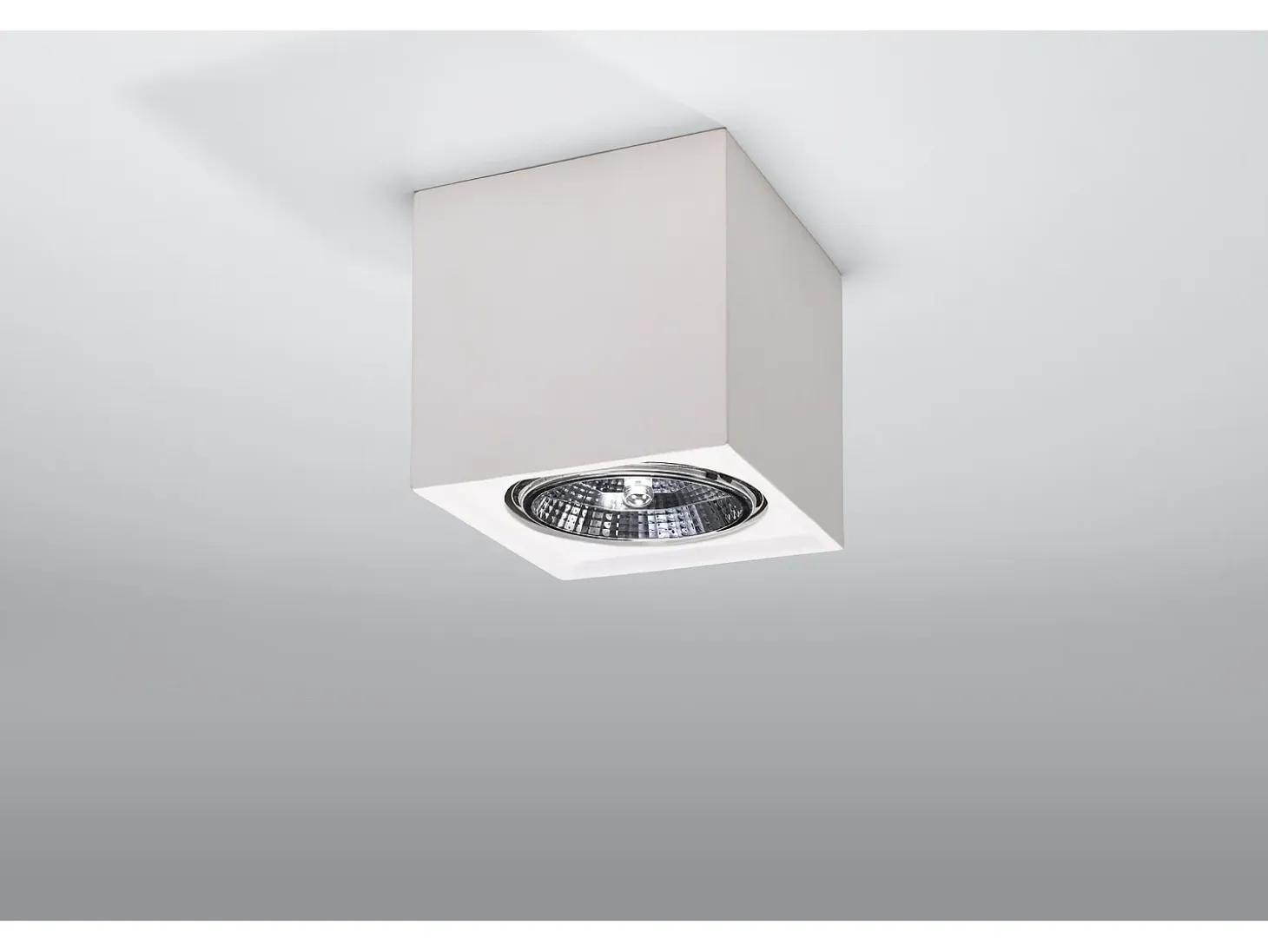 Faretti da parete in ceramica da superficie bianca GU10/ES111 Lámpara de pared Downlights de cerámica de montaje en superficie Blanco GU10 / ES111