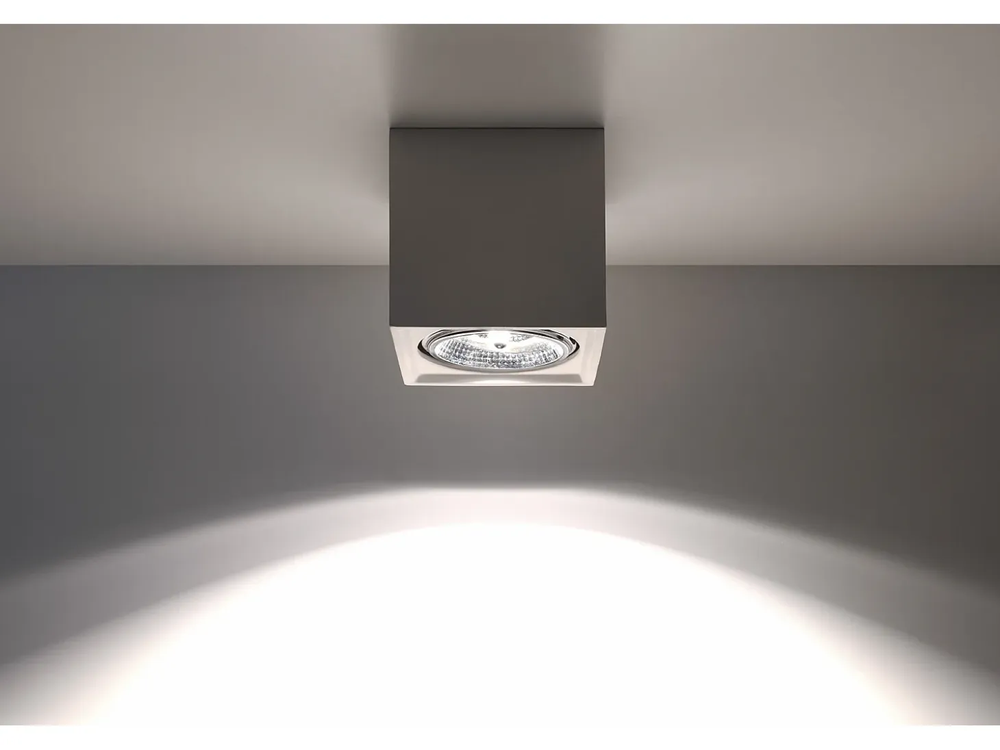 Faretti da parete in ceramica da superficie bianca GU10/ES111 Lámpara de pared Downlights de cerámica de montaje en superficie Blanco GU10 / ES111