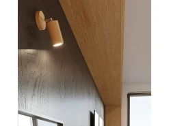 Faretto Bar Luce Incasso Legno Naturale GU10 Barras de foco Flush Light Madera natural GU10