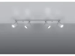 Faretto Barre Incasso 4 Luci Bianco GU10 Barras de foco Flush 4 Light White GU10