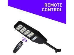 Farola solar de 200W con sensor y control remoto Solis L