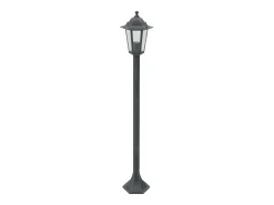 Farolas de jardín aluminio verde oscuro E27 110 cm 6 unidades ES560014