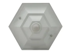 Farolas de jardín aluminio blancas E27 110 cm 6 unidades ES195712