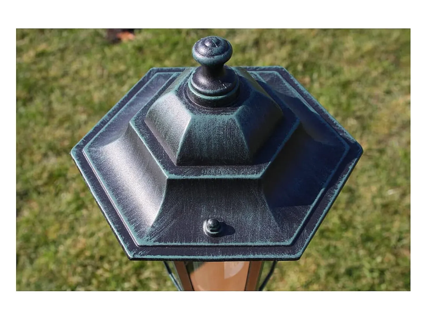 Farolas de jardín Preston 2 piezas 105 cm ES498430