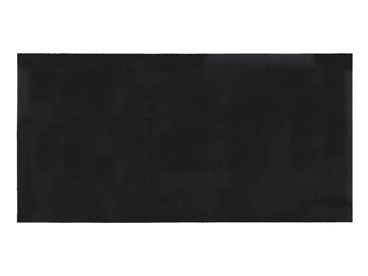 Felpudo de fibra de coco gris oscuro 100x200 cm ES372301