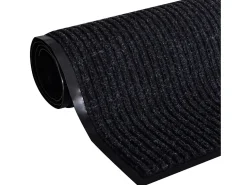 Felpudo de PVC negro 117x220 cm ES366671