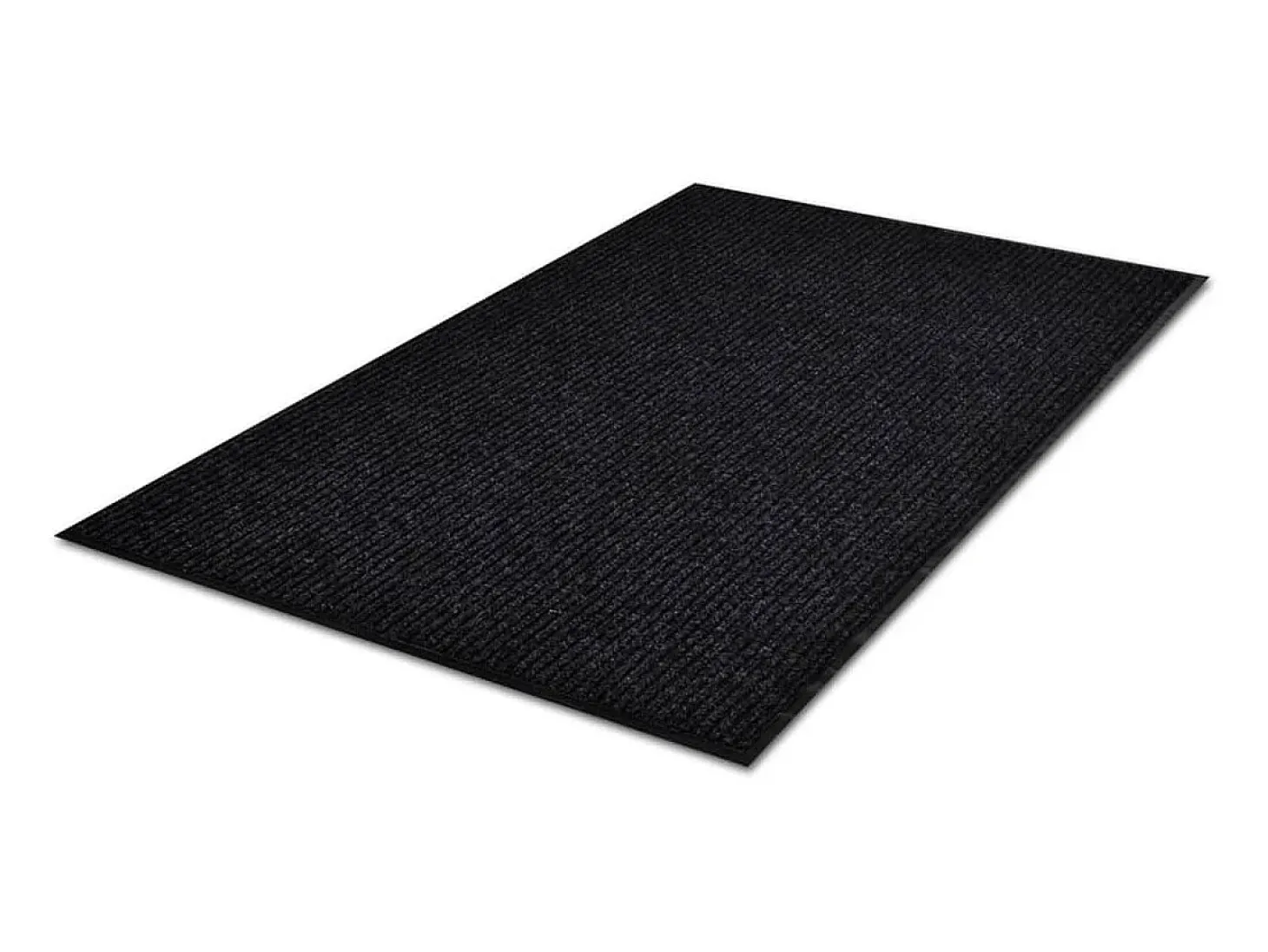 Felpudo de PVC negro 117x220 cm ES366671