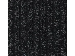 Felpudo de rayas gris antracita 80x120 cm ES217755
