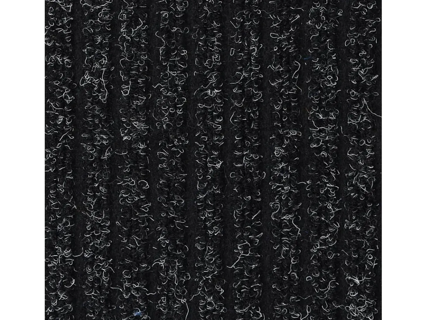 Felpudo de rayas gris antracita 80x120 cm ES217755
